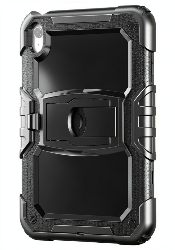 SaharaCase Raider iPad Case Kickstand Screen Protector-1