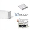 Printer Dust Cover Silver Polyester Protection Office Home-3