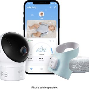 Eufy Baby Smart Sock with Cam Monitor Vitals Sleep Tracking-0