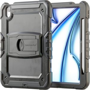 SaharaCase Raider Series iPad Air M2 M3 Heavy Duty Case-0