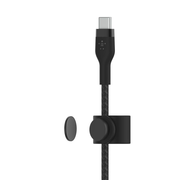 BOOSTCHARGE USB C to Lightning Cable Fast Charging Braided-1