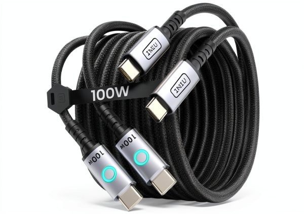 100W USB C Cable FLYWEAVE Braided Fast Charging Universal-0