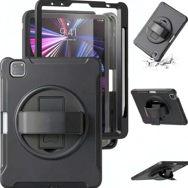 SaharaCase iPad Air 11 Case Heavy Duty Hand Strap Screen-3