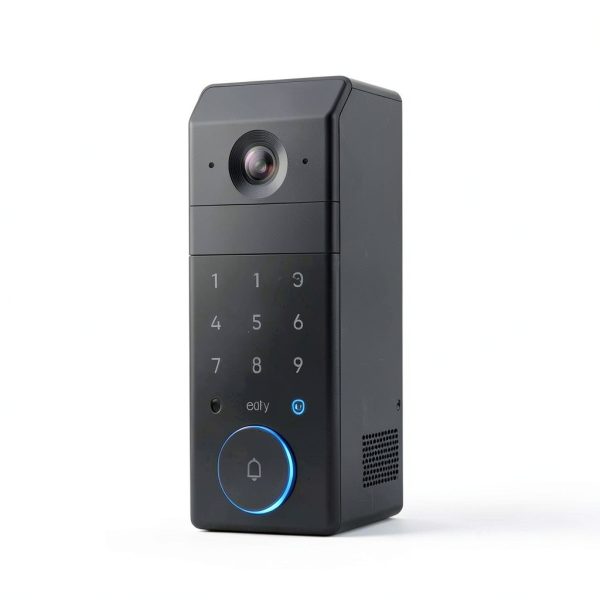 eufy FamiLock S3 Max WiFi Deadbolt Palm Scanner 2K Doorbell-2