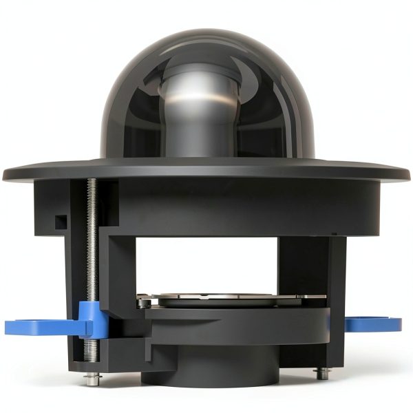 Dome Camera Mount Recessed Wall Ceiling Smoked Bubble-4