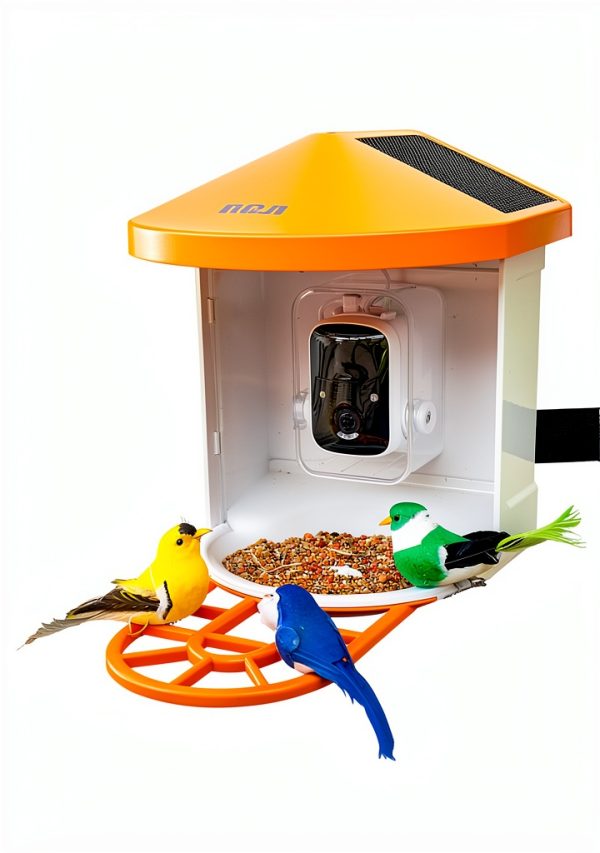RCA Smart Bird Feeder 1080P HD Camera Solar Powered-3
