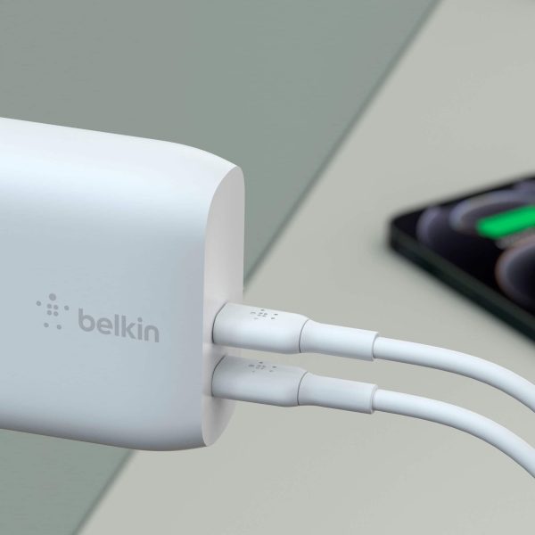 Pavo Dual USB-C PD Wall Charger 40W Fast Charge iPhone iPad-7