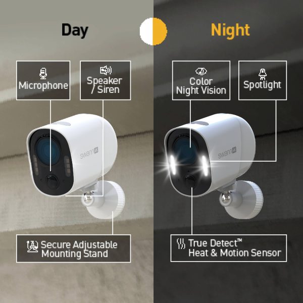Swann Xtreem 4K Eco Security Camera Solar Motion Detect-8