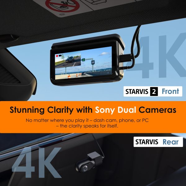 Rexing R88 4K Dual Dash Cam with WiFi GPS Black-8
