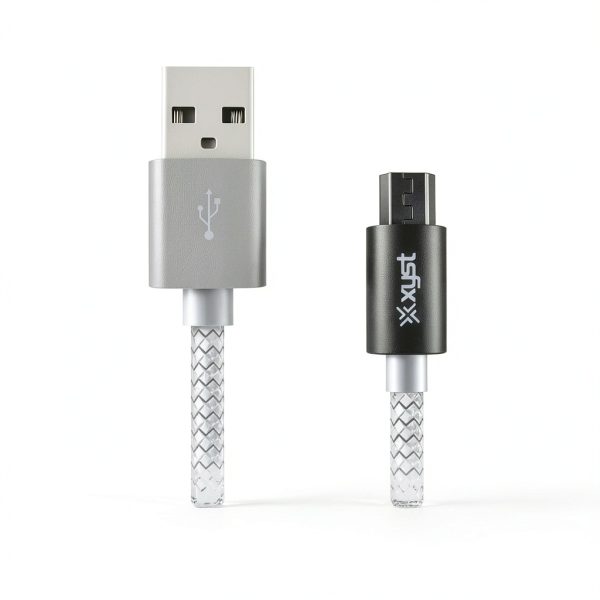 XYST Braided USB Micro USB Cable Fast Charge Tangle-5