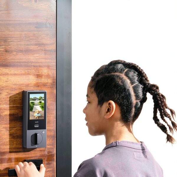 eufy FamiLock S3 Max WiFi Deadbolt Palm Scanner 2K Doorbell-5