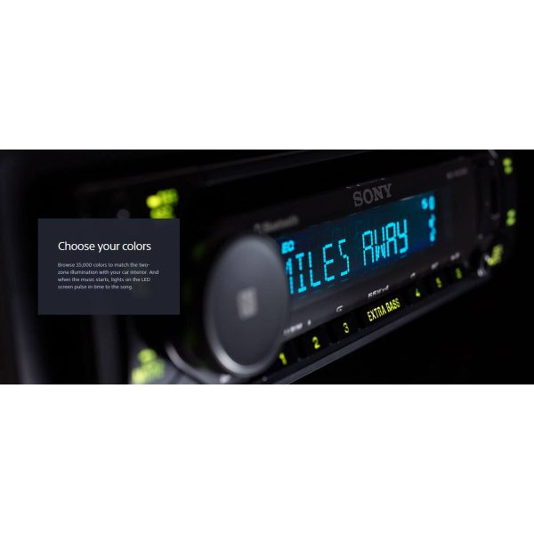 Sony MEXN5300BT CD Receiver Bluetooth Dual Connectivity-9