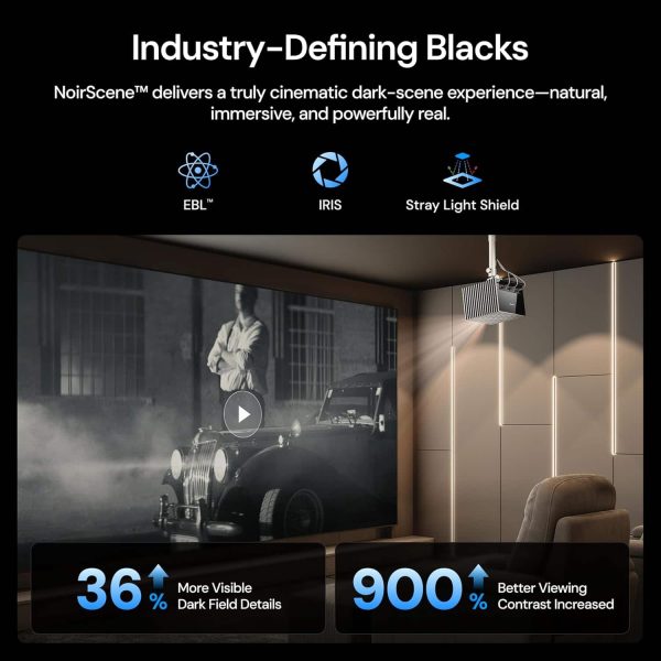 Valerion VisionMaster Max 4K Laser Projector Home Theater-2