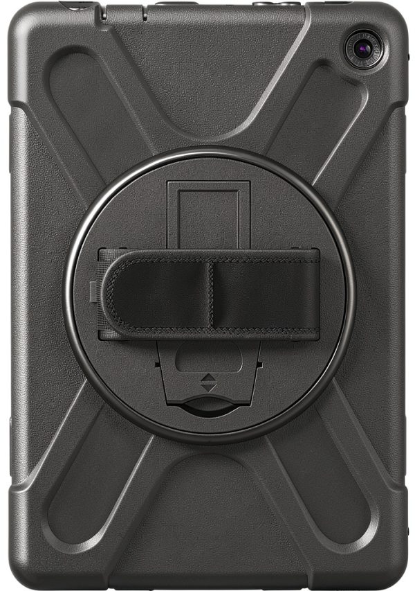 SaharaCase DEFENSE-X Fire HD 10 Case Kickstand Hand Strap-0
