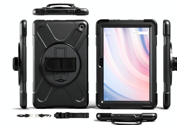 SaharaCase DEFENSE-X Fire HD 10 Case Kickstand Hand Strap-3