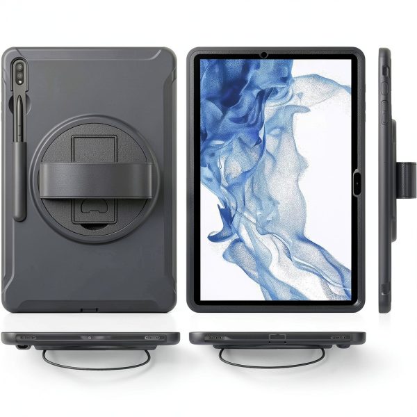 SaharaCase Galaxy Tab S8 Ultra Case Hand Strap Screen-6