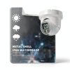 Cluzine 8MP Full Time Color POE IP Camera Kit 4mm Lens-3