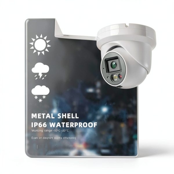 Cluzine 8MP Full Time Color POE IP Camera Kit 4mm Lens-3