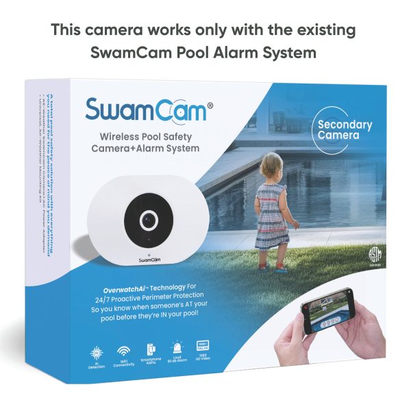 SwamCam Secondary Wi Fi Pool Alarm Camera Add On-1