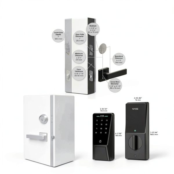 Wyze Palm Lock Smart Door Lock Palm Vein Keypad Auto Lock-16