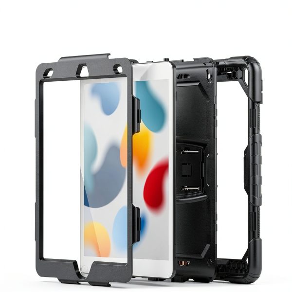 SaharaCase Defense Series iPad 10.2 Case Kickstand Pencil-3