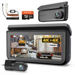 Rexing R88 4K Dual Dash Cam with WiFi GPS Black-0