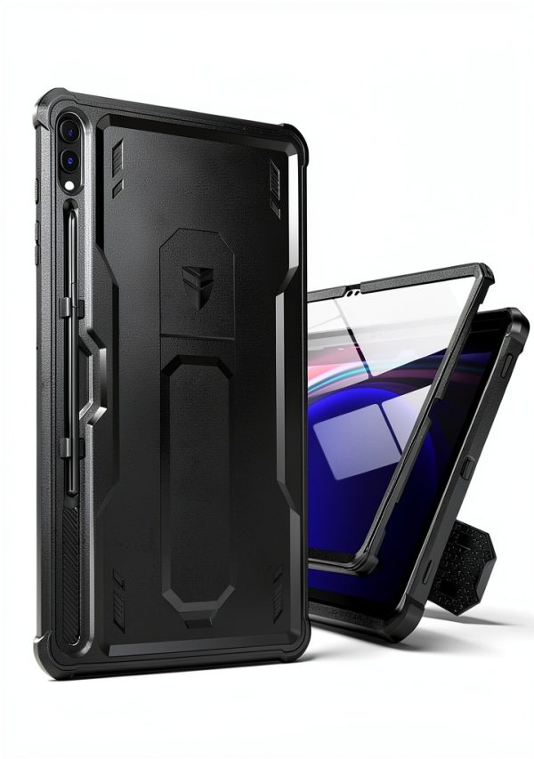 Dexnor Galaxy Tab S10 Plus S9 Plus Case Shockproof Kickstand-0