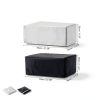 Printer Dust Cover Set Polyester Water Resistant Black-1