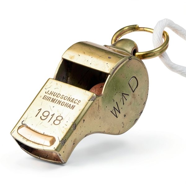 Kings County Tools Brass Whistle Loud Safety Emergency-1