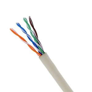 Cat5e Ethernet Cable 300ft Gray High Performance Data-0