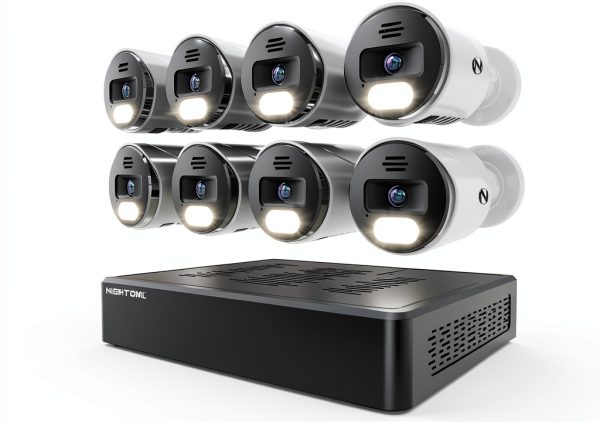 Night Owl 12 Channel 8 Camera 4K Wired IP Security System-0