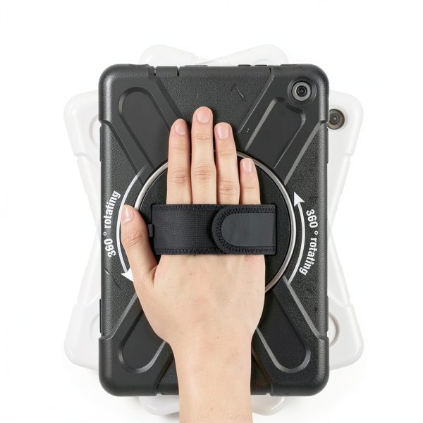 SaharaCase DEFENSE-X Fire HD 10 Case Kickstand Hand Strap-5