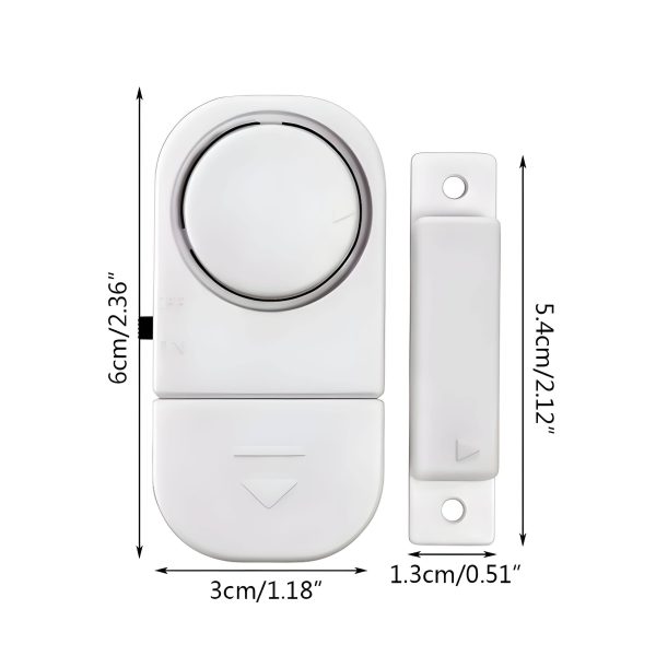 Pavo Magnetic Door Window Alarm 95dB Security Home Safety-1