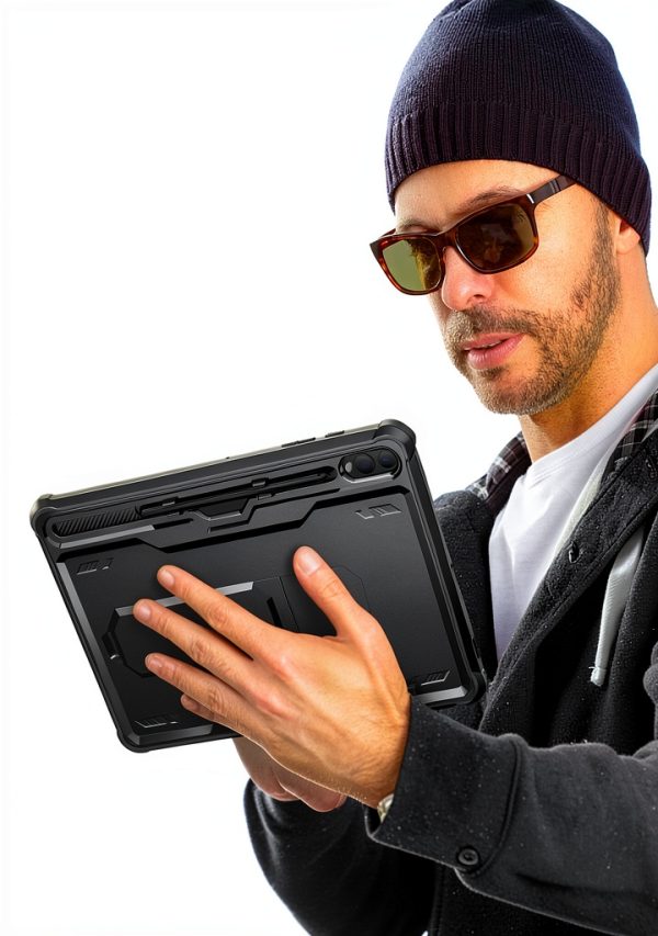 Dexnor Galaxy Tab S10 Plus S9 Plus Case Shockproof Kickstand-3