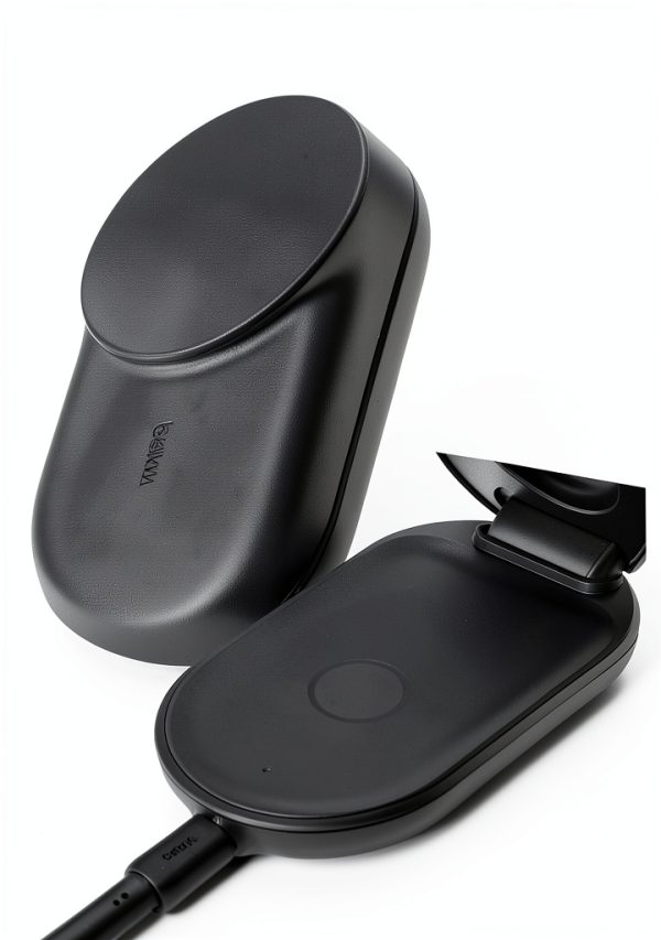 Belkin Qi2 Magnetic Charger Fast Foldable 3-in-1 Stand-4