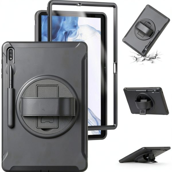 SaharaCase Galaxy Tab S8 Ultra Case Hand Strap Screen-4
