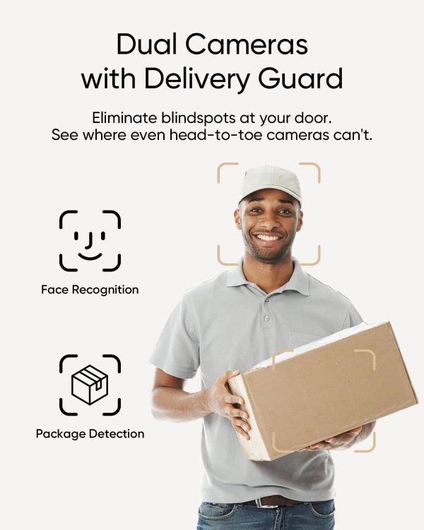 Eufy Video Doorbell E340 2K Dual Cameras Wireless Wired-2