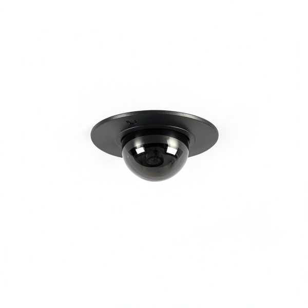 Dome Camera Mount Recessed Wall Ceiling Smoked Bubble-6