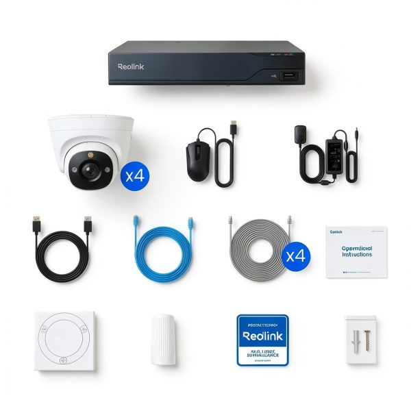 Reolink 8 Channel 4K PoE NVR Security System White-9