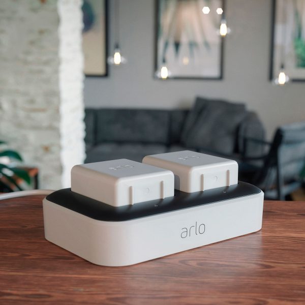 Arlo Dual Charging Station Extra Batteries Home Security-5
