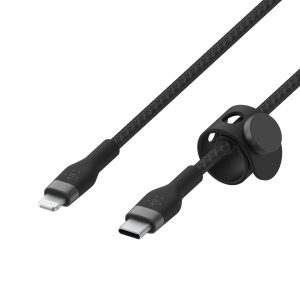 BOOSTCHARGE USB C to Lightning Cable Fast Charging Braided-0