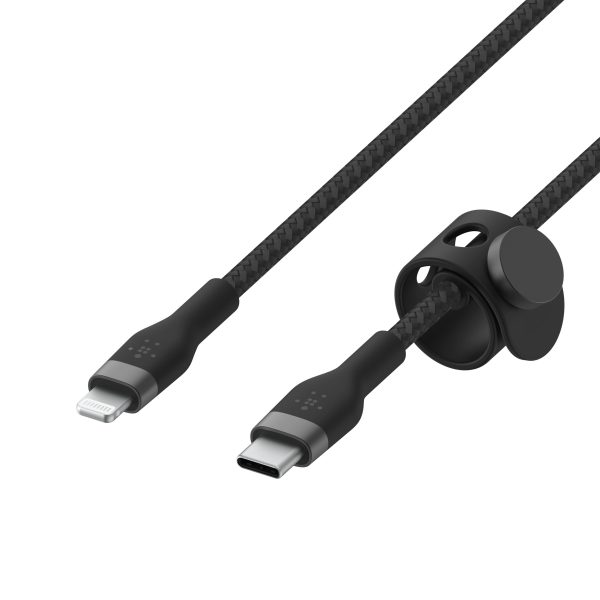 BOOSTCHARGE USB C to Lightning Cable Fast Charging Braided-0