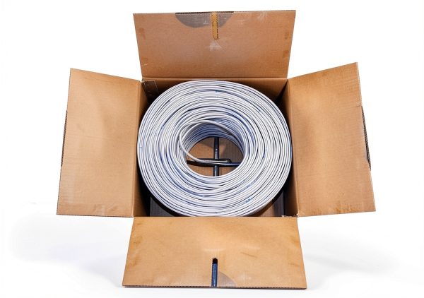 Cat5e Ethernet Cable 300ft Gray High Performance Data-1