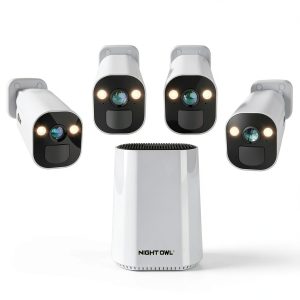 Night Owl 8 Channel 4 Camera Wire Free 2K Security System-0