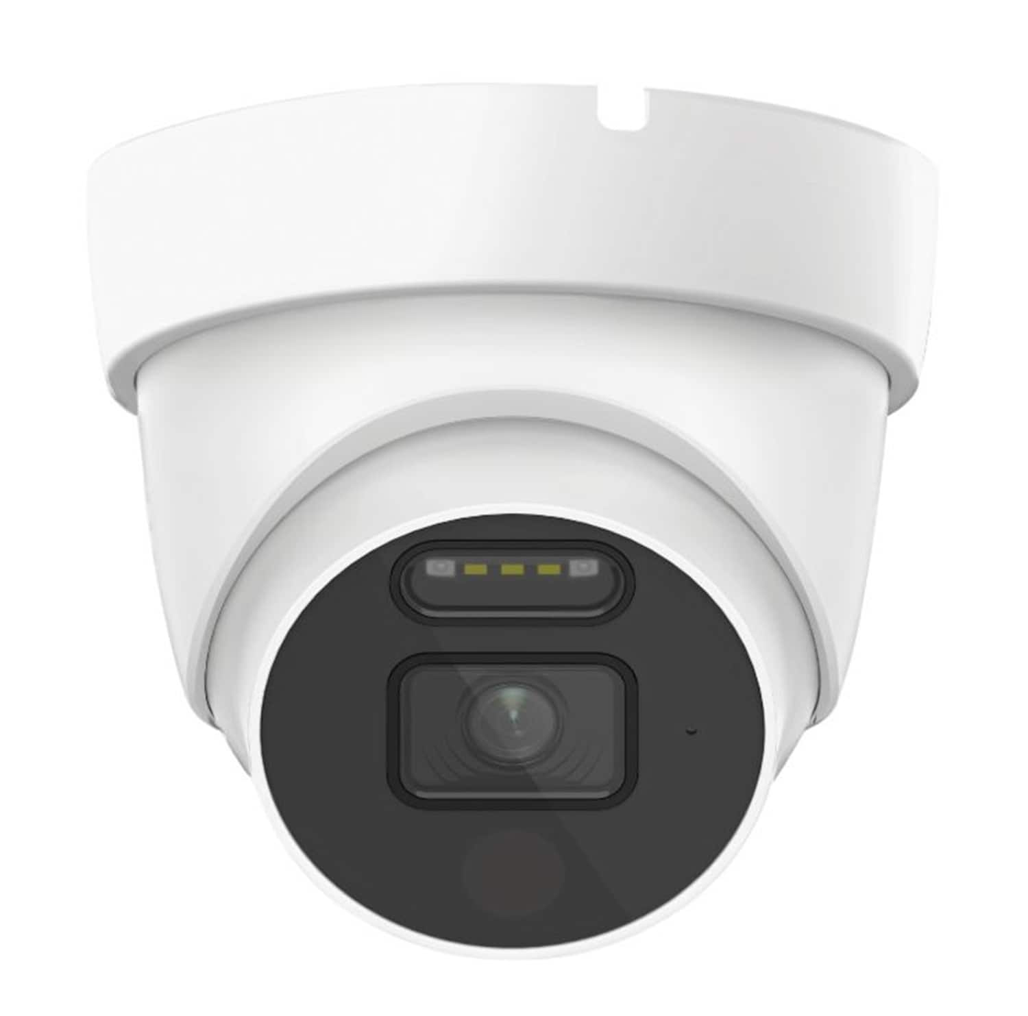 'Swann PRO-4K1DOME camera installed on a ceiling with clear 4K video display'