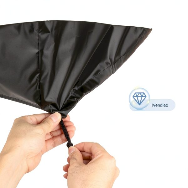 Printer Dust Cover Black Polyester Protector Office Home Use-2