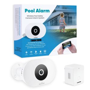 SwamCam Pool Alarm Wi Fi Camera ASTM Certified Safety-0