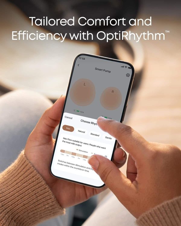 eufy Heated Wearable Breast Pump with HeatFlow Tech-3