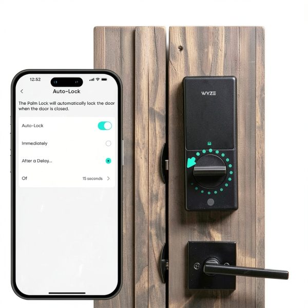 Wyze Palm Lock Smart Door Lock Palm Vein Keypad Auto Lock-4