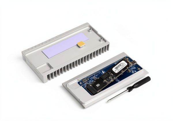 OWC Aluminum SSD Enclosure Fast NVMe Thunderbolt USB4-6